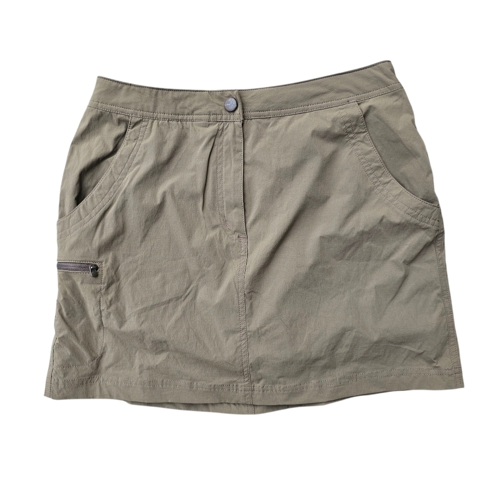LL Bean Water-Repellent Comfort Trail Skort, Mid-Rise - Picture 3 of 9